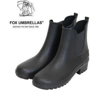 ���K�戵�X FOX UMBRELLAS (�t�H�b�N�X�A���u�����Y) WMS 05W NEW SIDE GORE BOOTS ���f�B�[�X �j���[ �T�C�h�S�A�u�[�c ���o�[ �u���b�N ��Ȃ� ���{�� FU025