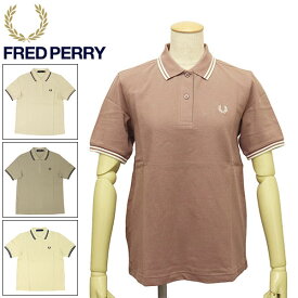 正規取扱店 FRED PERRY (フレッドペリー) G3600 TWIN TIPPED FRED PERRY SHIRT ティップライン ポロシャツ レディース FP534 全4色