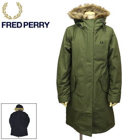 正規取扱店 FRED PERRY (フレッドペリー) J4132 ZIP IN LINER PARKA フィッシュテイル パーカー レディース FP508 全2色