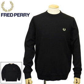 正規取扱店 FRED PERRY (フレッドペリー) K9601 CLASSIC CREW NECK JUMPER クルーネック セーター FP523 全2色