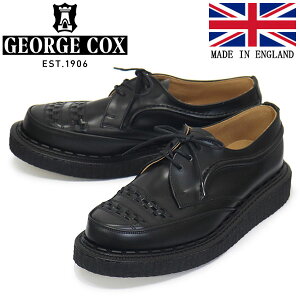 ���K�戵�X GEORGE COX (�W���[�W�R�b�N�X) HAMILTON TENCH IVC ���o�[�\�[�� ���U�[�V���[�Y 040 BLACK