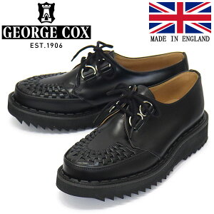 ���K�戵�X GEORGE COX (�W���[�W�R�b�N�X) SKIPTON 15497 R ���b�v���\�[�� ���U�[�V���[�Y 090 BLACK