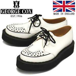 ���K�戵�X GEORGE COX (�W���[�W�R�b�N�X) SKIPTON 3588 VI ���o�[�\�[�� ���U�[�V���[�Y 031 WHITE