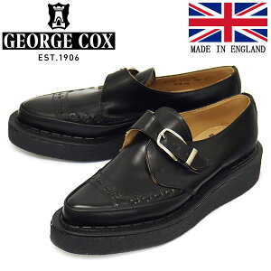 ���K�戵�X GEORGE COX (�W���[�W�R�b�N�X) DIANO MONK 3976 V ���o�[�\�[�� ���U�[�V���[�Y 040 BLACK