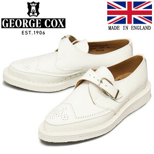 ���K�戵�X GEORGE COX (�W���[�W�R�b�N�X) STRUMMER MONK 4200 ���o�[�\�[�� ���U�[�V���[�Y 031 WHITE