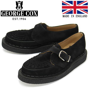 ���K�戵�X GEORGE COX (�W���[�W�R�b�N�X) HAMILTON ALASKA IVC ���o�[�\�[�� ���U�[�V���[�Y 090 BLACK SUEDE