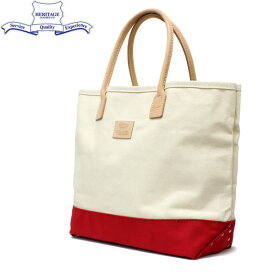 正規取扱店 HERITAGE LEATHER CO.(ヘリテージレザー) NO.7717 Tote Bag(トートバッグ) Natural/Red HL030