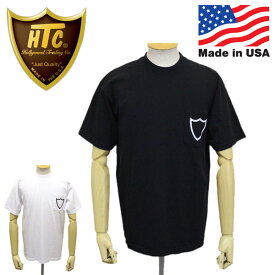 正規取扱店 HTC (Hollywood Trading Company) 20周年 アニバーサリー #PYRAMID S/S POCKET ピラミッド ポケット Tシャツ 全2色