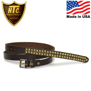 ���K�戵�X HTC(Hollywood Trading Company) Belt End Only #14 2Line 0.75�C���` �x���g �_�[�N�u���E�����U�[x�u���X�X�^�b�Y