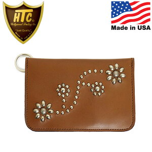 ���K�戵�X HTC(Hollywood Trading Company) T-2 Wallet #24 �~�f�B�A���E�H���b�g ���C�g�u���E�����U�[x�V���o�[�X�^�b�Y