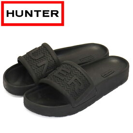 正規取扱店 HUNTER (ハンター) WOMEN'S WFD4031EVA BLK BLOOM ALGAE FOAM HUNTER SLIDE レディース ブルーム アルゲ― フォーム スライドサンダル BLACK HU244