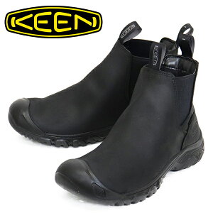 K戵X KEEN (L[) 1031165 Men's ANCHORAGE BOOT IV WP AJbWu[cIV EH[^[v[t BLACKxBLACK KN802