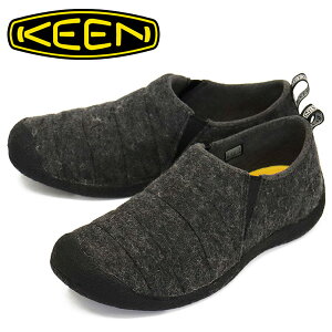 K戵X KEEN (L[) 1025625 Men's HOWSER II nEU[ c[ bNXV[Y CHARCOAL GREY FELTxBLACK KN598