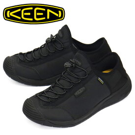 正規取扱店 KEEN (キーン) 1026100 Men's HOODMOC HS フッドモック エイチエス シューズ TRIPLE BLACKxBLACK KN648