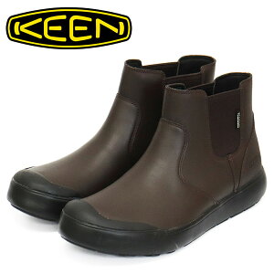 K戵X KEEN (L[) 1027863 Women's ELENA CHELSEA WP Gi `FV[ EH[^[v[tu[c fB[X BISONxBLACK KN707