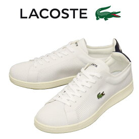 正規取扱店 LACOSTE (ラコステ) SMA0023 CARNABY PIQUEE 123 1 SMA スニーカー 042ホワイトxネイビー LC310