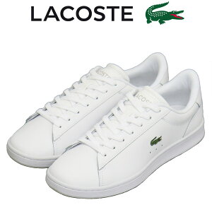 ���K�戵�X LACOSTE (���R�X�e) WMS 48SFA0018 CARNABY SET 224 10 SFA ���f�B�[�X ���U�[�X�j�[�J�[ 21G WHTxWHT LC375