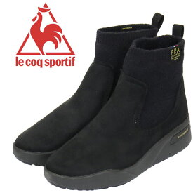 正規取扱店 le coq sportif (ルコック スポルティフ) QL3SJD80BK LA SEVRES LIFT セーヴル リフト BOOTS レディースブーツ ブラック LE030