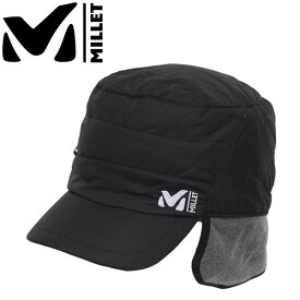 正規取扱店 MILLET (ミレー) MIV6220 PRIMALOFT RS CAP プリマロフト リップストップ キャップ 0247 BLACK-NOIR MI022