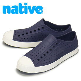 正規取扱店 native shoes (ネイティブシューズ) 11100100 JEFFERSON ジェファーソン シューズ 4201 REGATTA BLUE/SELL WHITE NV004