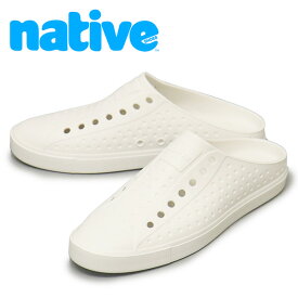 正規取扱店 native shoes (ネイティブシューズ) 11113000 JEFFERSON CLOG ジェファーソン シューズ 1999 SHELL WHITE/ SHELL WHITE NV007