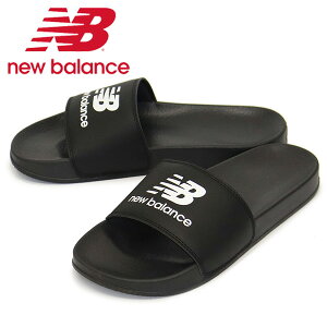 ���K�戵�X new balance (�j���[�o�����X) SUF050 E2 �X���C�h�T���_�� BLACK/WHITE NB912