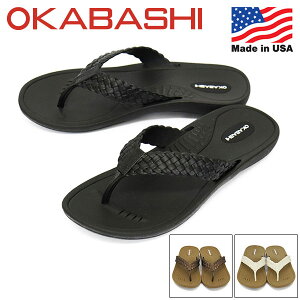 ���K�戵�X OKABASHI (�I�J�o�V) O-60008 WOMENS BAHA �E�B�����Y �o�n �T���_�� ���f�B�[�X �S3�F OKB007