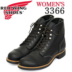 正規取扱店 REDWING (レッドウィング) 3366 Iron Ranger アイアンレンジャー レディース ブラックバウンダリー