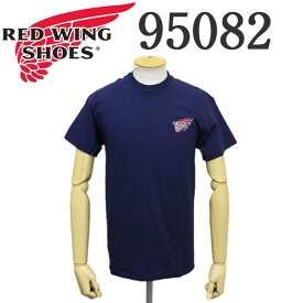 正規取扱店 2020年 新作 REDWING (レッドウィング) 95082 Archive Logo T-Shirt アーカイブロゴTシャツ Navy ネイビー