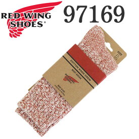 正規取扱店 RED WING (レッドウィング) 97169 Cotton Ragg Socks コットンラグソックス 靴下 ラスト(レッド)