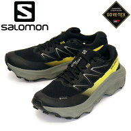 正規取扱店 Salomon (サロモン) L47883200 ULTRA FLOW 2 GORE-TEX 男性用トレイルランニングシューズ Bla…