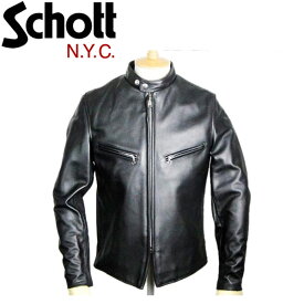 正規取扱店 SCHOTT(ショット) 641XX 60s STAND RIDERS JACKET(スタンドライダースジャケット) BLACK ブラック