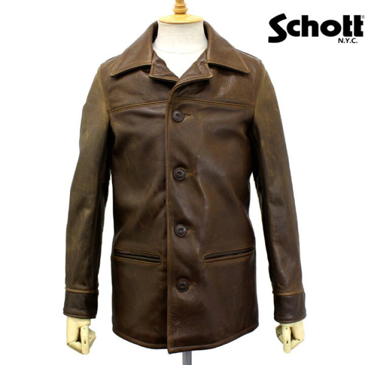 楽天市場】正規取扱店 SCHOTT(ショット) 533US LEATHER CAR COAT 