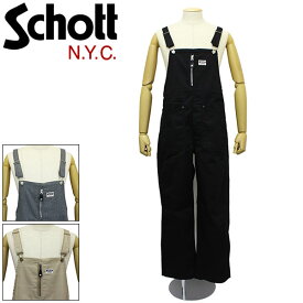 【楽天スーパーSALE】 正規取扱店 Schott (ショット) 3116032 TC OVERALL PANTS オーバーオール パンツ 全3色