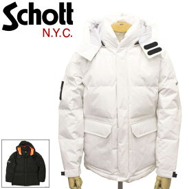 【楽天スーパーSALE】 正規取扱店 Schott (ショット) 3192038 RETRO SHELL DOWN PARKA レトロシェル ダウンパーカ 全2色