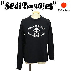 ���K�戵�X SEDITIONARIES by 666 (�Z�f�B�V���i���[�Y) STD0011 TOO FAST TO LIVE T�V���c L/S ���� �u���b�N