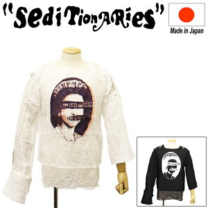 ���K�戵�X SEDITIONARIES by 666 (�Z�f�B�V���i���[�Y) STM0024 MUSLIN TOP L/S BLIND QUEEN ���X�����g�b�v �K�[�[�V���c ���� �S2�F