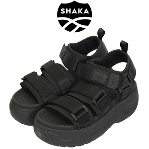 ���K�戵�X SHAKA (�V���J) WMS SK-313 NEO BUNGY EVOL CHUNKY �X�g���b�v ���� ���f�B�[�X�T���_�� BLACK SK011