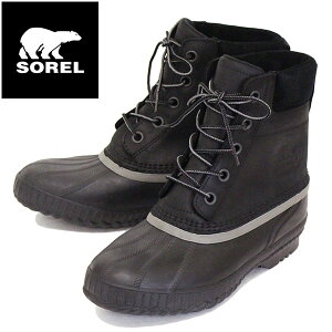 ���K�戵�X SOREL (�\����) NM2575 CHEYANNE II �V���C�A��II �����Y ���C���u�[�c �h�� 010 BLACK SRL051