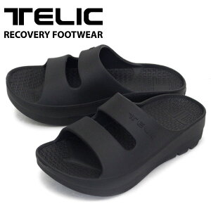 ���K�戵�X TELIC (�e���b�N) W-STRAP ���� �X���C�h�T���_�� BLACK TL006