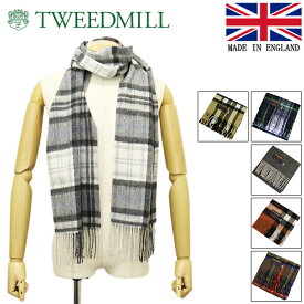 正規取扱店 TWEEDMILL (ツイードミル) 25-190 Lambswool Scarf ラムウール マフラー 25x190 全6色 TWM004