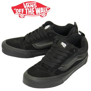 ���K�戵�X VANS (���@���Y �o���Y) VN0009QCBKA Knu Skool �j���[�X�N�[�� �X�j�[�J�[ BlackxBlack VN615