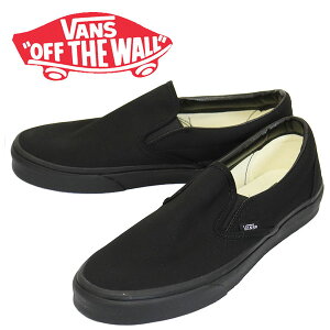 ���K�戵�X VANS (���@���Y �o���Y) VN000EYEBKA Ua Classic Slip-On �N���V�b�N �X���b�|�� �X�j�[�J�[ Black x Black VN536