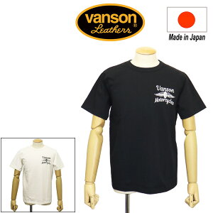 ���K�戵�X VANSON (�o���\��) 882V068N LEATHERS WHEEL&WING ���U�[�Y �E�B�[��&�E�B���O �V���[�g�X���[�u T�V���c ���� ���ʃv�����g ���{�� �S2�F
