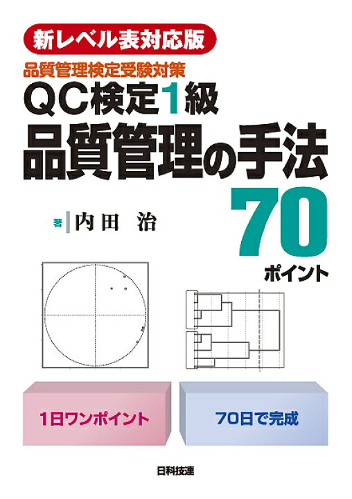 QC検定1級品質管理の手法70ポイント 品質管理検定受験対策/内田治【3000円以上送料無料】 bookfan 1号店 QC検定受検テキスト2級 新レベル表対応版/細谷克也/稲葉太一/竹士伊知郎