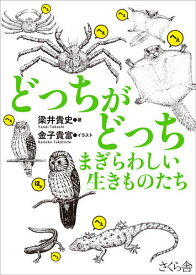 どっちがどっち まぎらわしい生きものたち／梁井貴史／金子貴富【3000円以上送料無料】