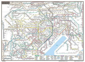 首都圏鉄道路線図【3000円以上送料無料】
