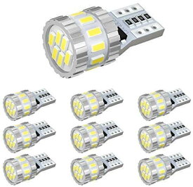 ＼5倍ポイント／ BORDAN 無極性 2個 4個 10個 T10 led ポジション T10 led 車 ホワイト 360°発光 t10 led 爆光 ポジションランプ 車検対応 t10ledバルブ 3014LED素子 2.4W 6000K DC12V キャンセラー内蔵 t10 led ルームランプ アンバー ナンバー灯