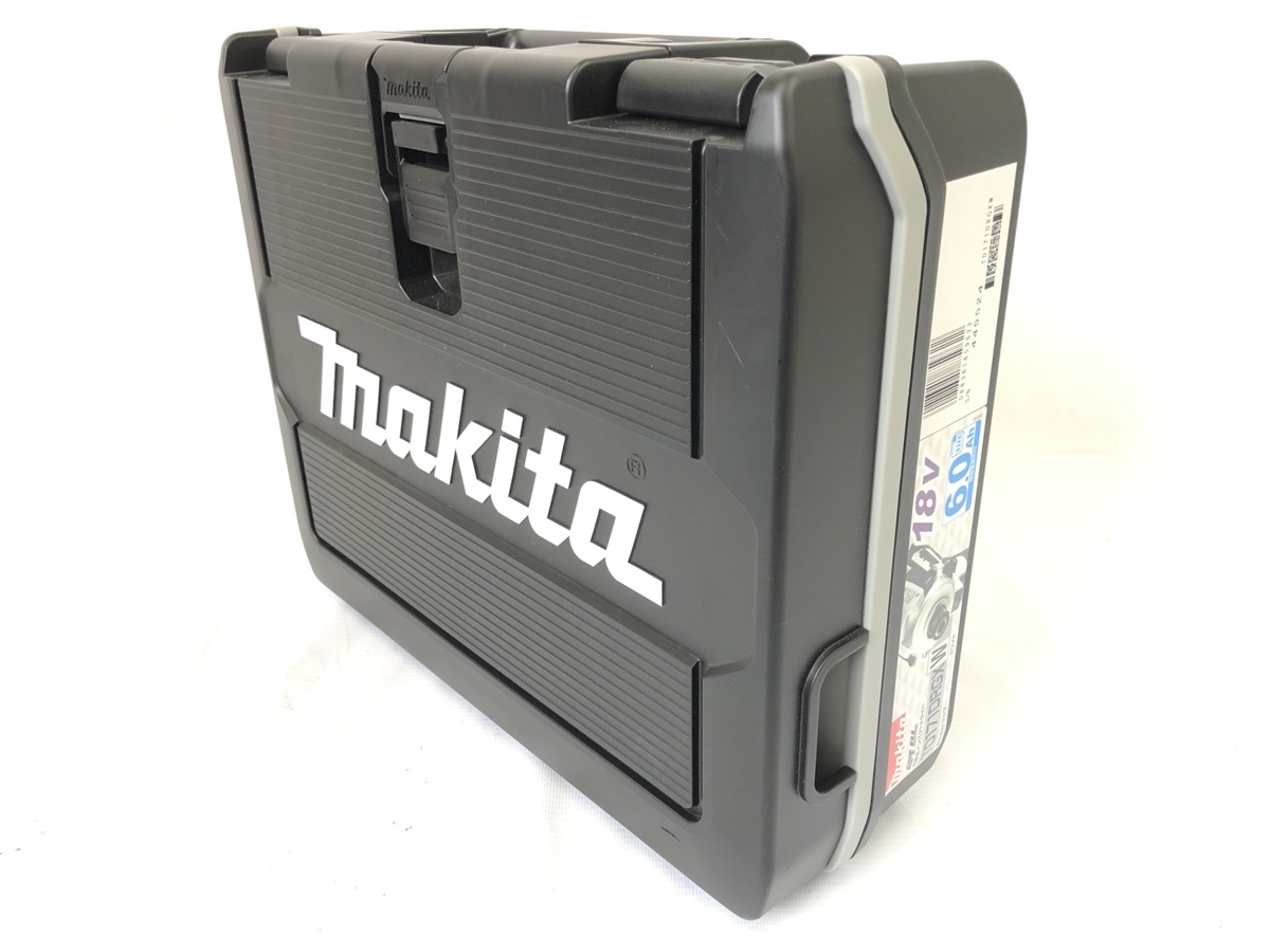 未使用品 Makita マキタ 18v 充電式インパクトドライバ Td171drgxw 白 ホワイト バッテリー2個 18v 6 0ah 充電器 ケース付き ボーダレス 店