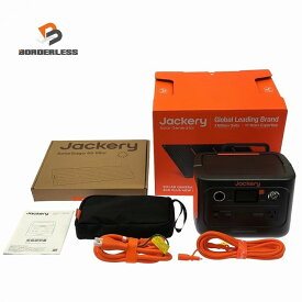 ☆極美品 セット品☆Jackery ジャクリ ポータブル電源 JE-300B ソーラーパネル JS-40A セット型番 JSG-0304B 防災121222